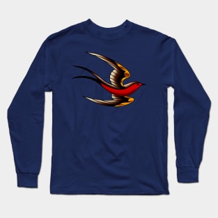 2019 American Traditional Swallow Long Sleeve T-Shirt